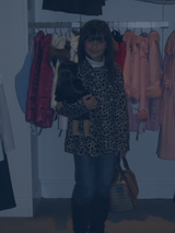 A picture of LINNETTE the designer when she was young