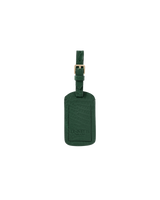 Crocodile Luggage Tag Forest Green