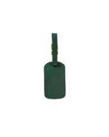 Crocodile Luggage Tag Forest Green