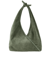 Olivia Suede Hunter Green