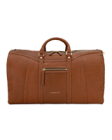 Emily Duffle Crocodile Brown