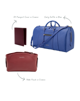 Travel Bundle: Cremisi/Blue - $1,330 Value