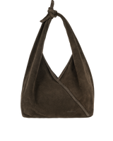 Olivia Suede Chocolate Brown