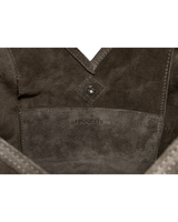 Olivia Suede Chocolate Brown