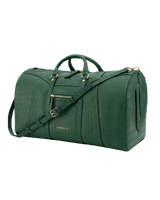 Emily Duffle Crocodile Forest Green