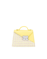 ALEXA 1960 Canary handbag yellow front view