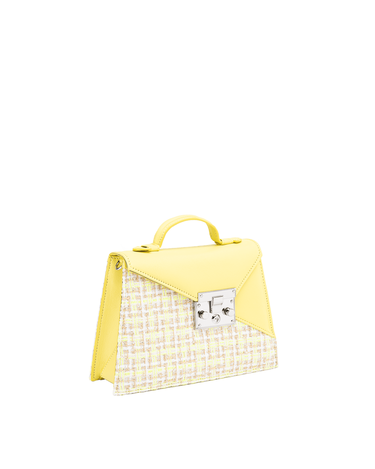 ALEXA 1960 Canary handbag side view