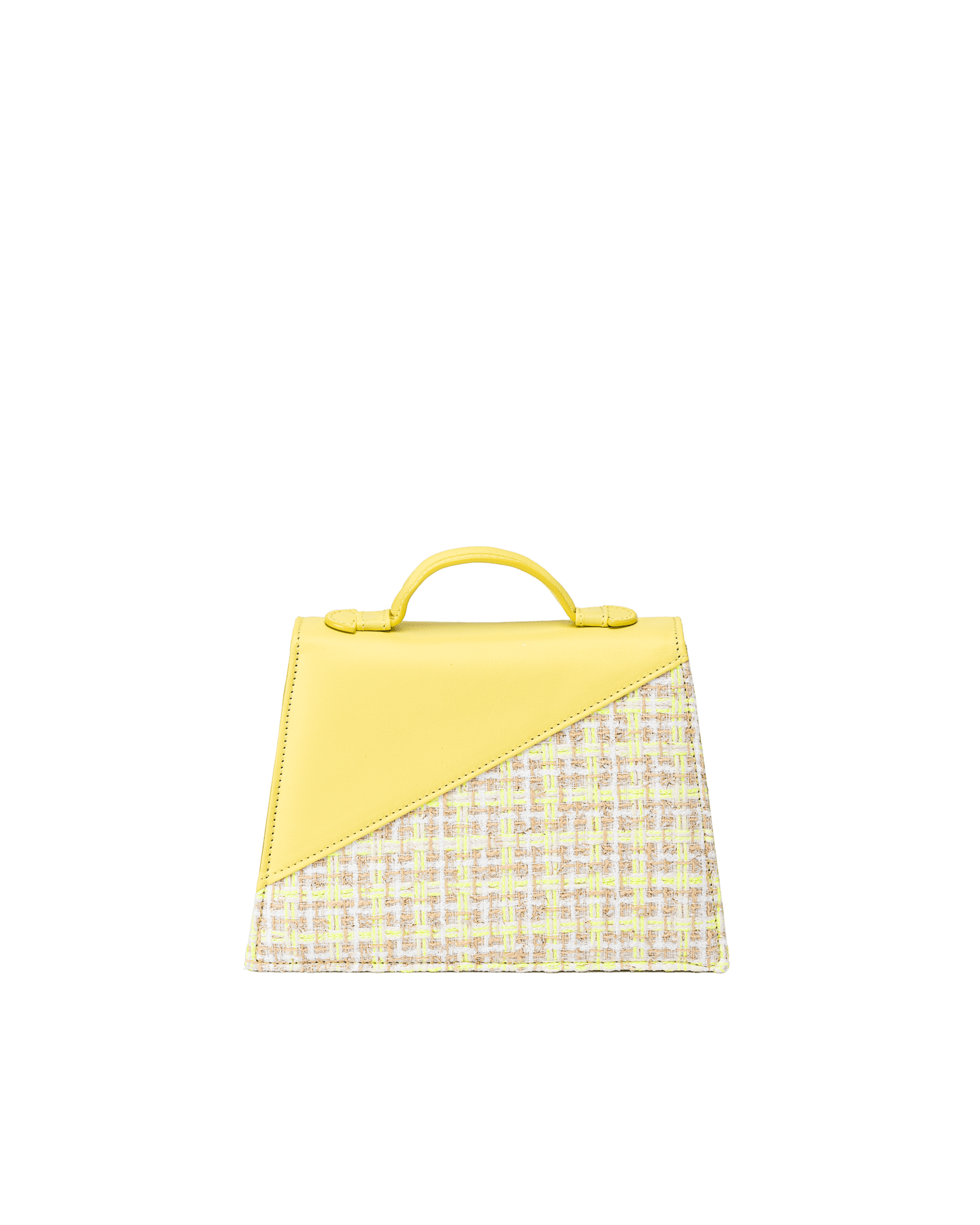 ALEXA 1960 Canary handbag back view