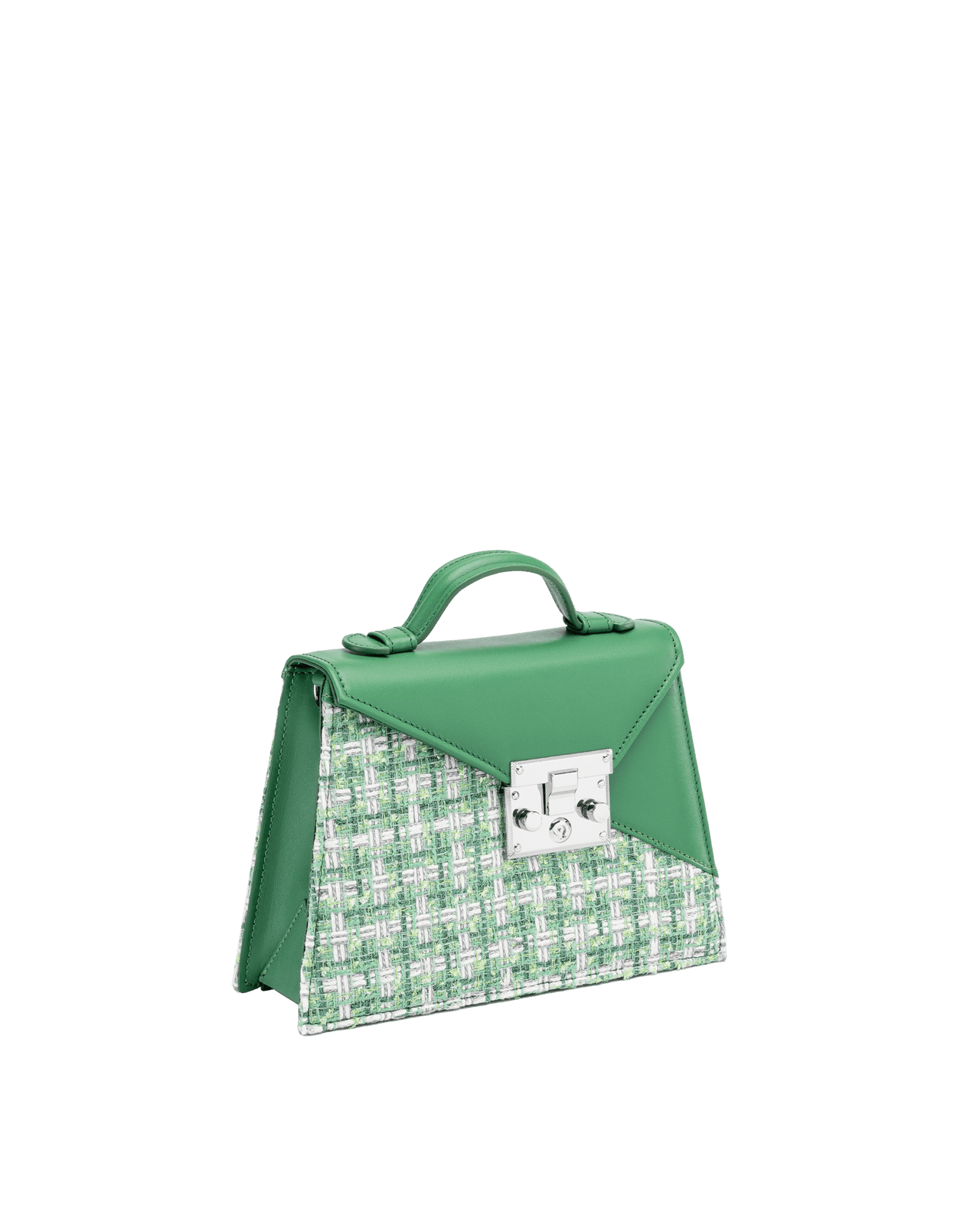 ALEXA 1960 Emerald handbag side view