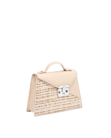 ALEXA 1960 Taupe handbag side view