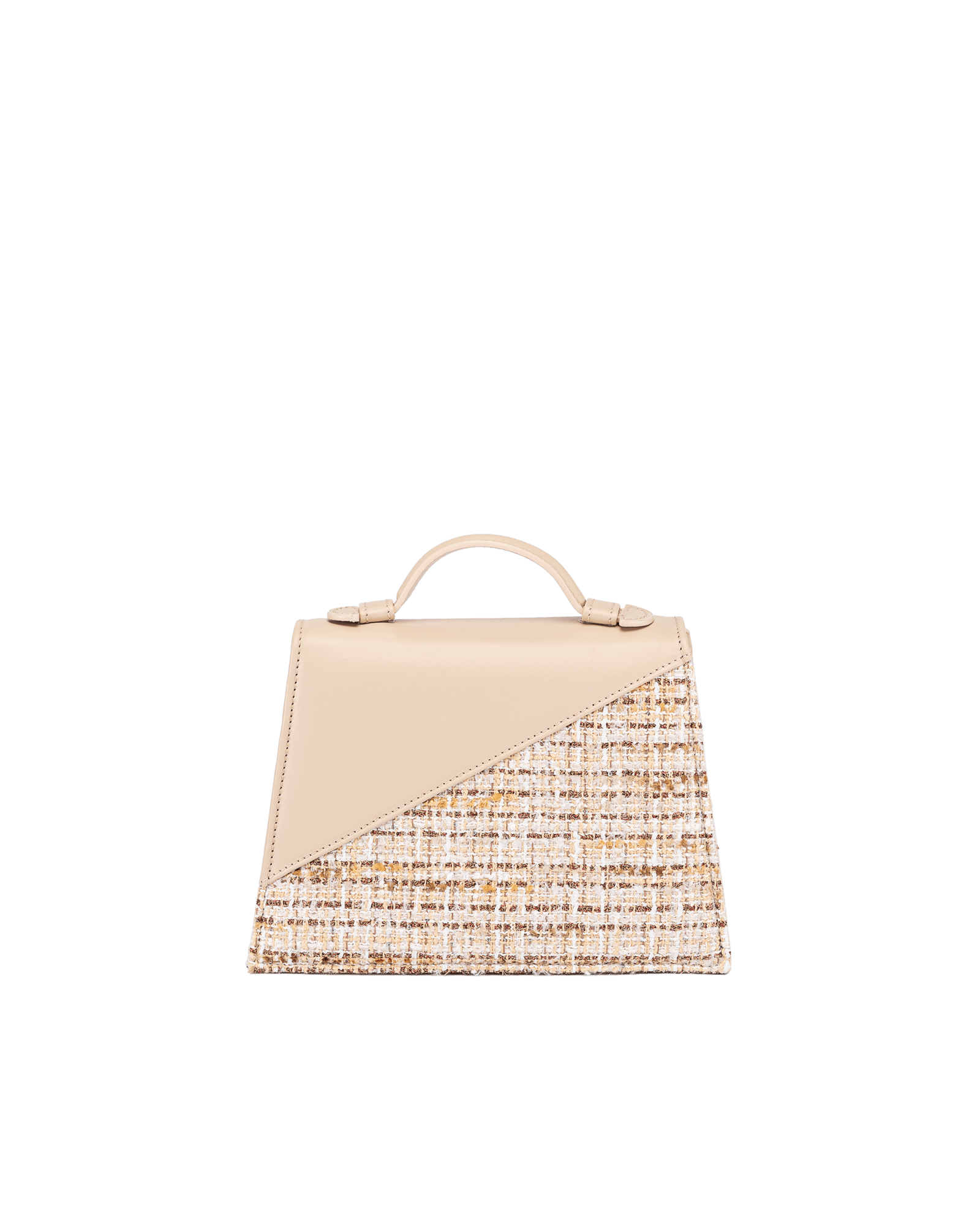 ALEXA 1960 Taupe handbag back view
