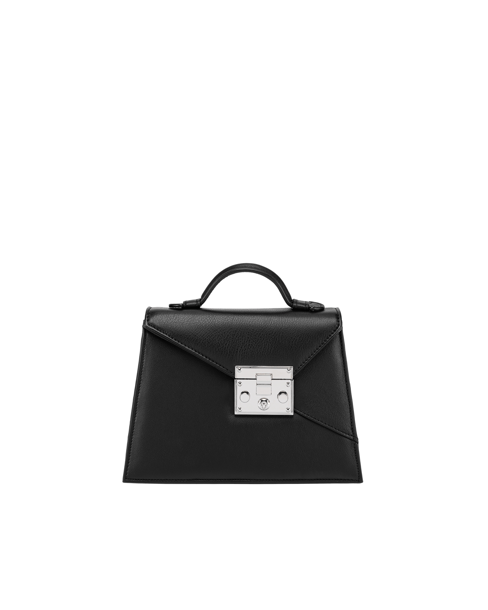 ALEXA 1974 Black handbag front view