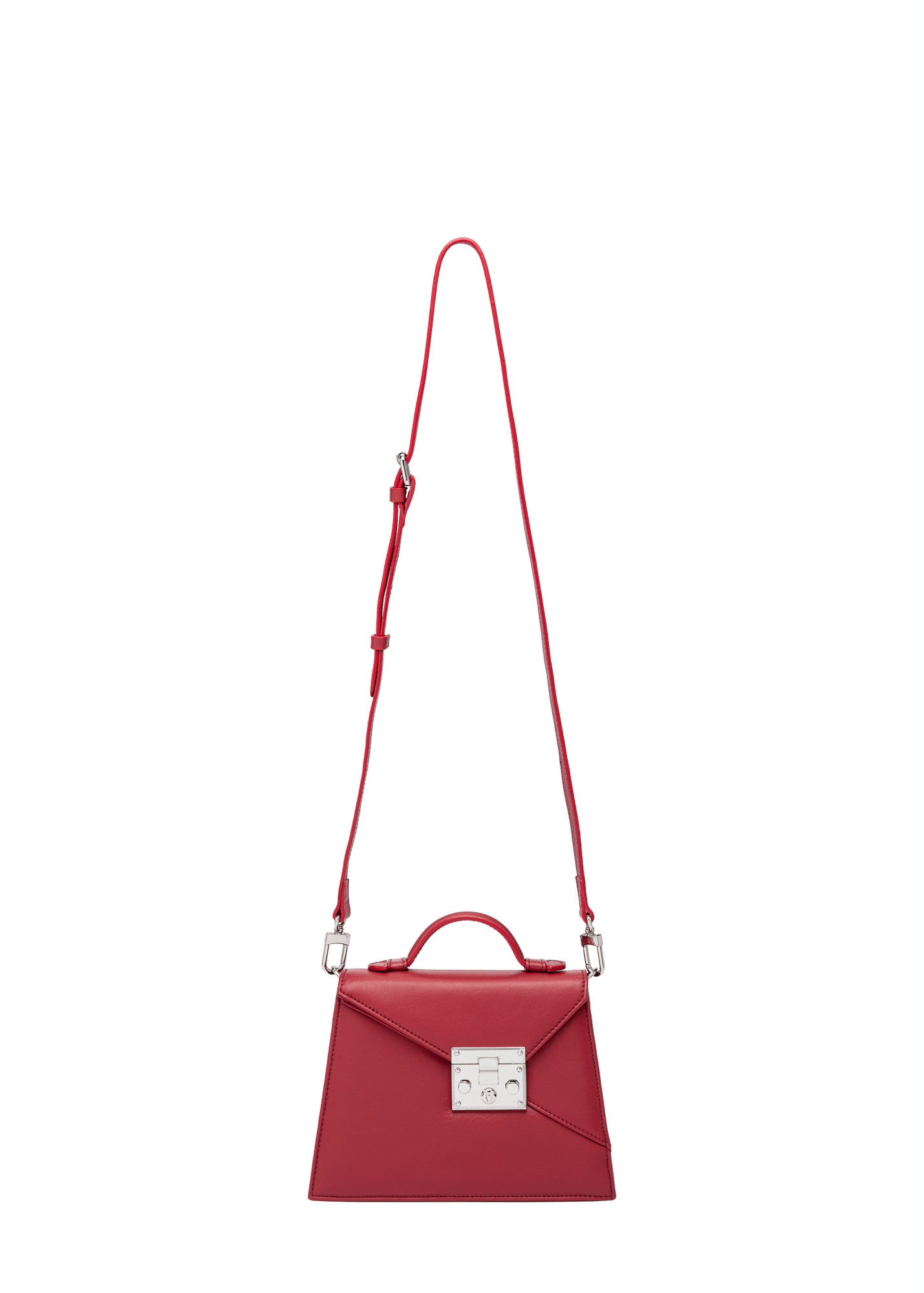 ALEXA 1974 Red handbag with strap