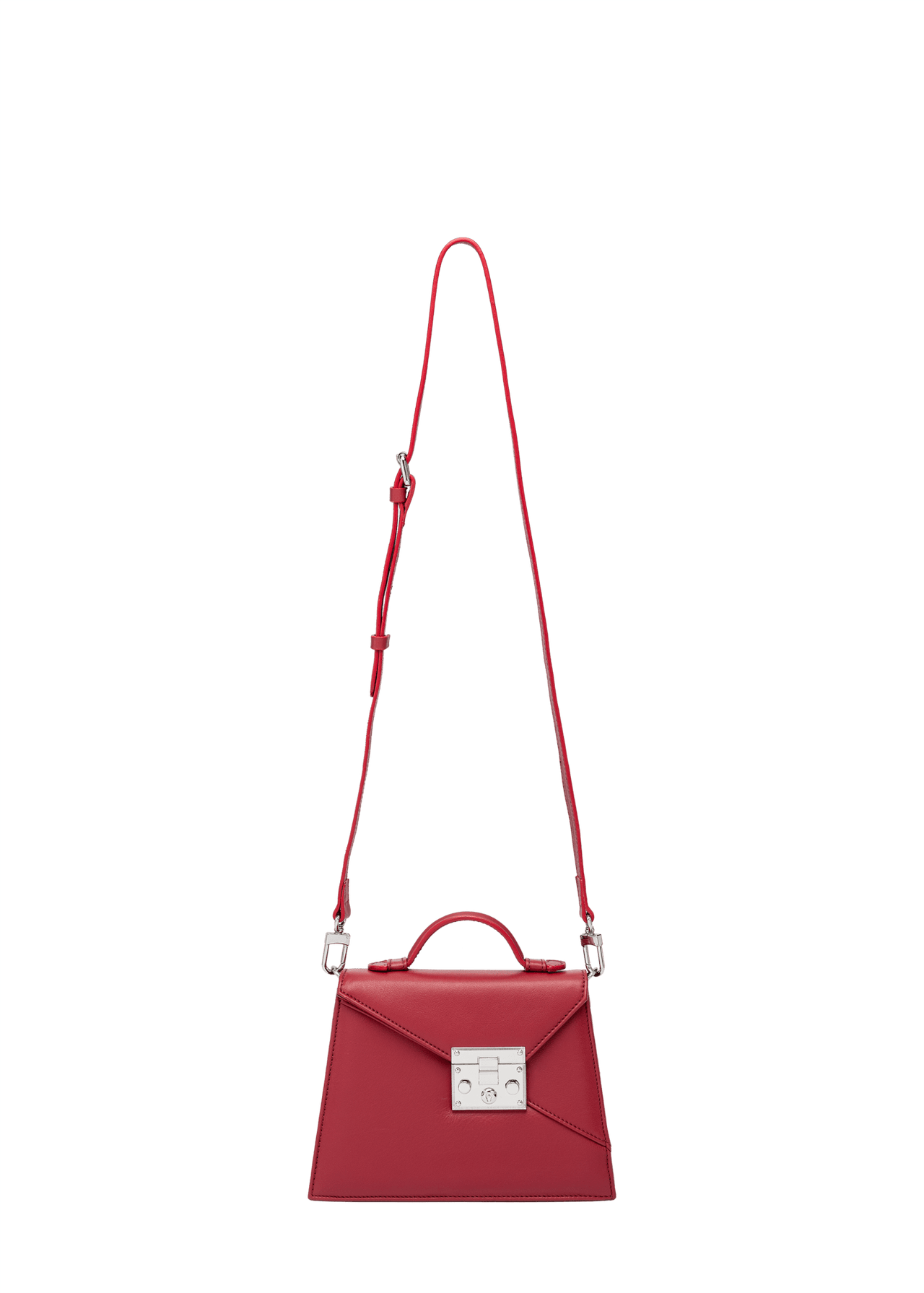 ALEXA 1974 Red handbag with strap