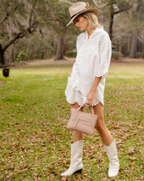 AC Dusty Rose Handbag by LINNETTE