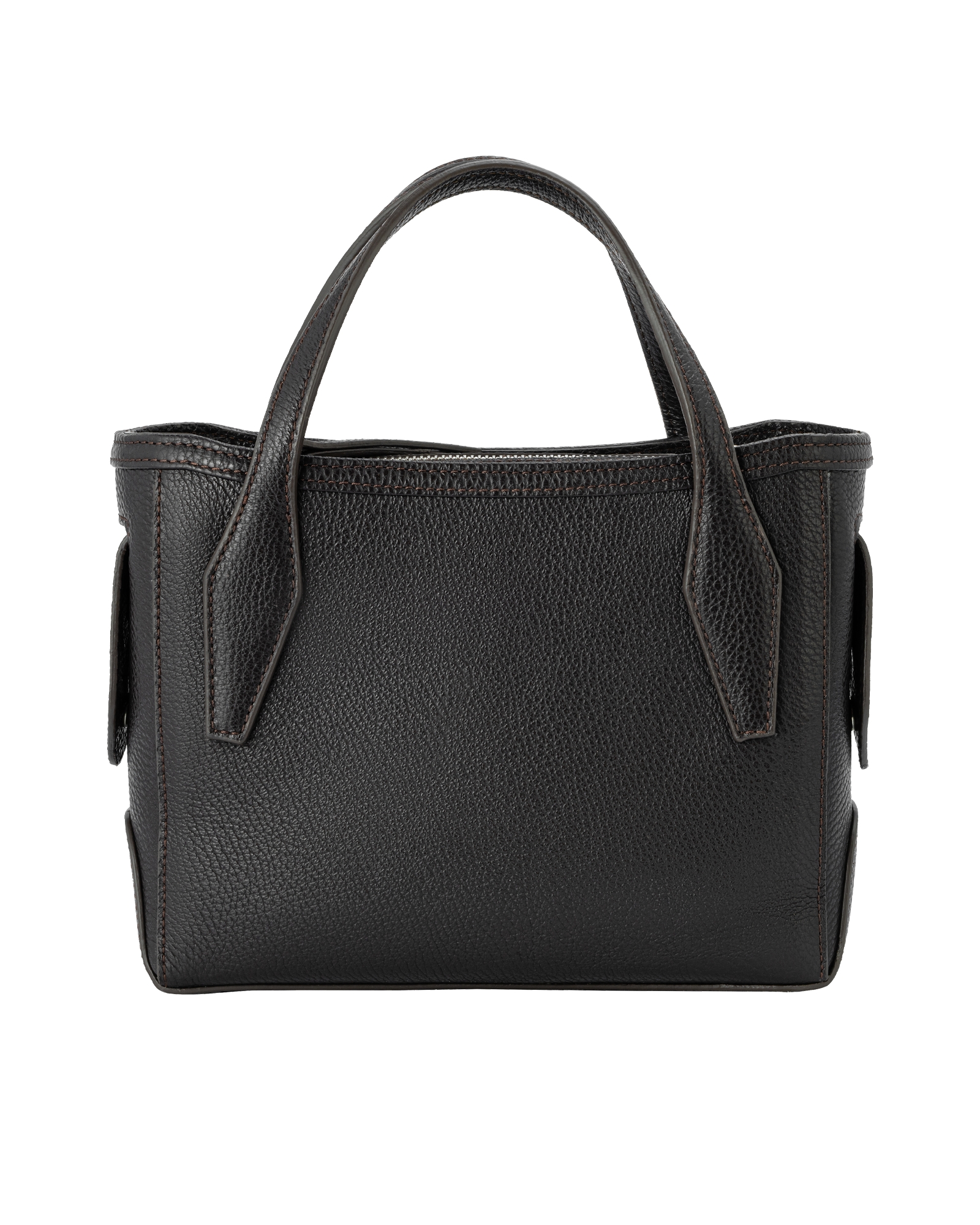 AC Dark Brown Handbag by LINNETTE