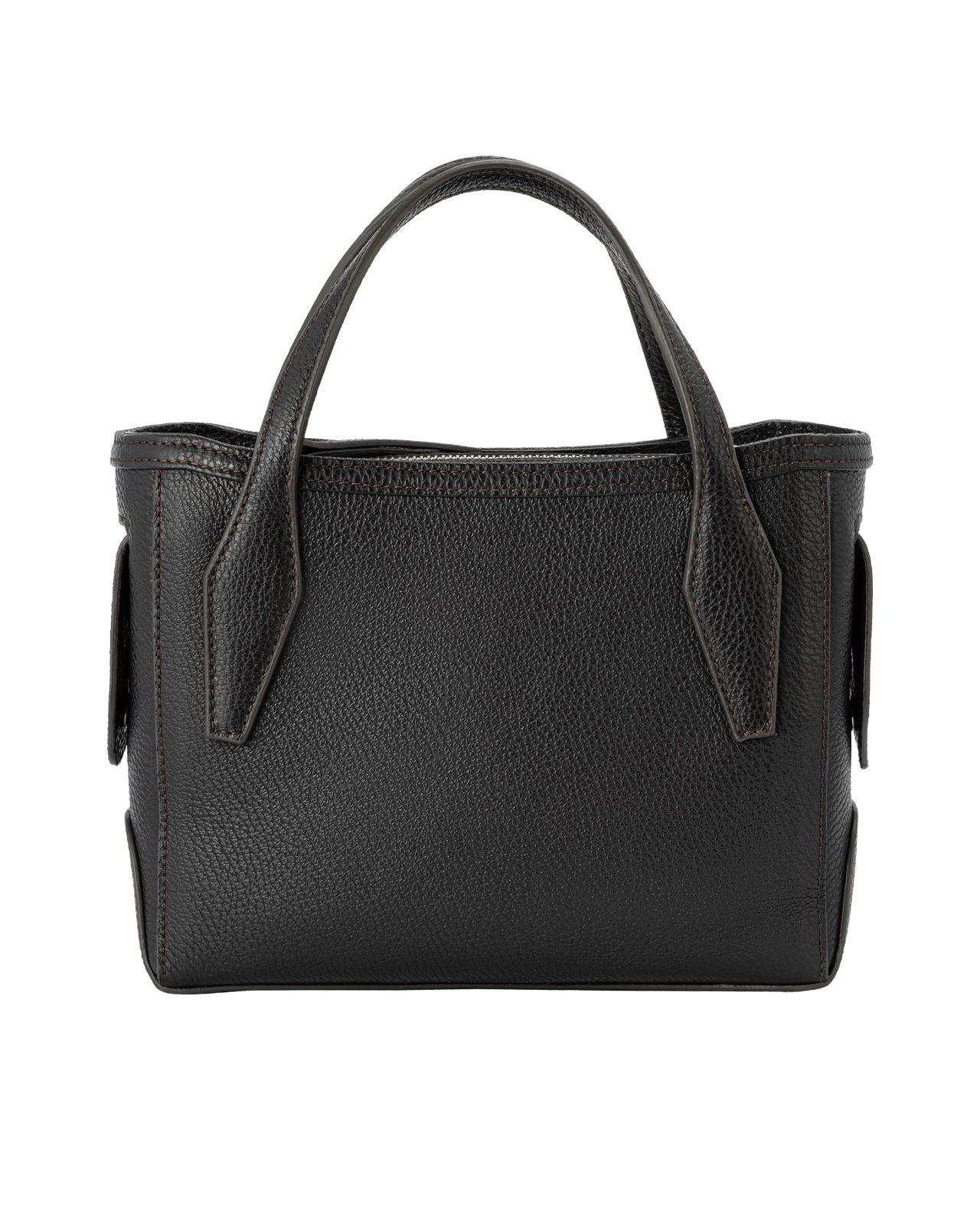 AC Dark Brown Handbag by LINNETTE