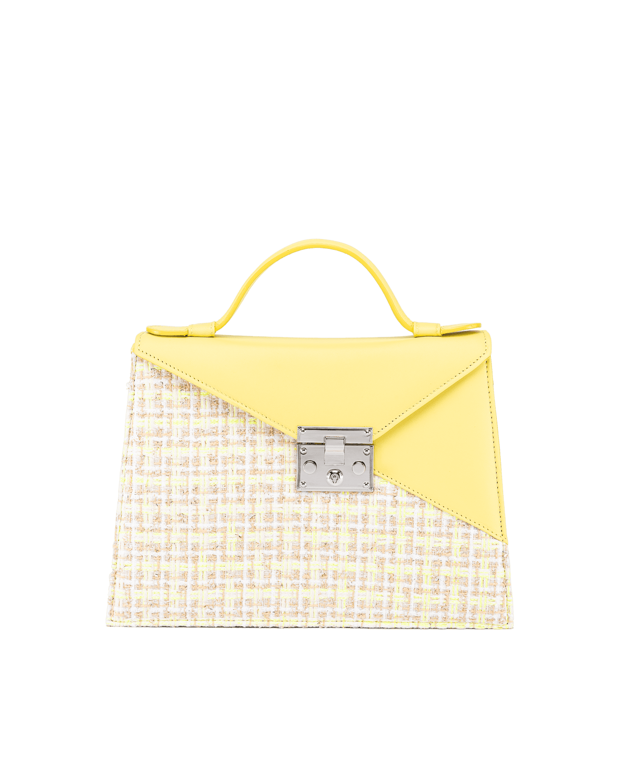 LOURDES 1960 Canary handbag front view