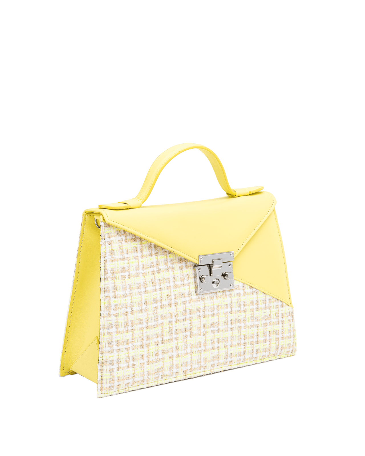 LOURDES 1960 Canary handbag side view