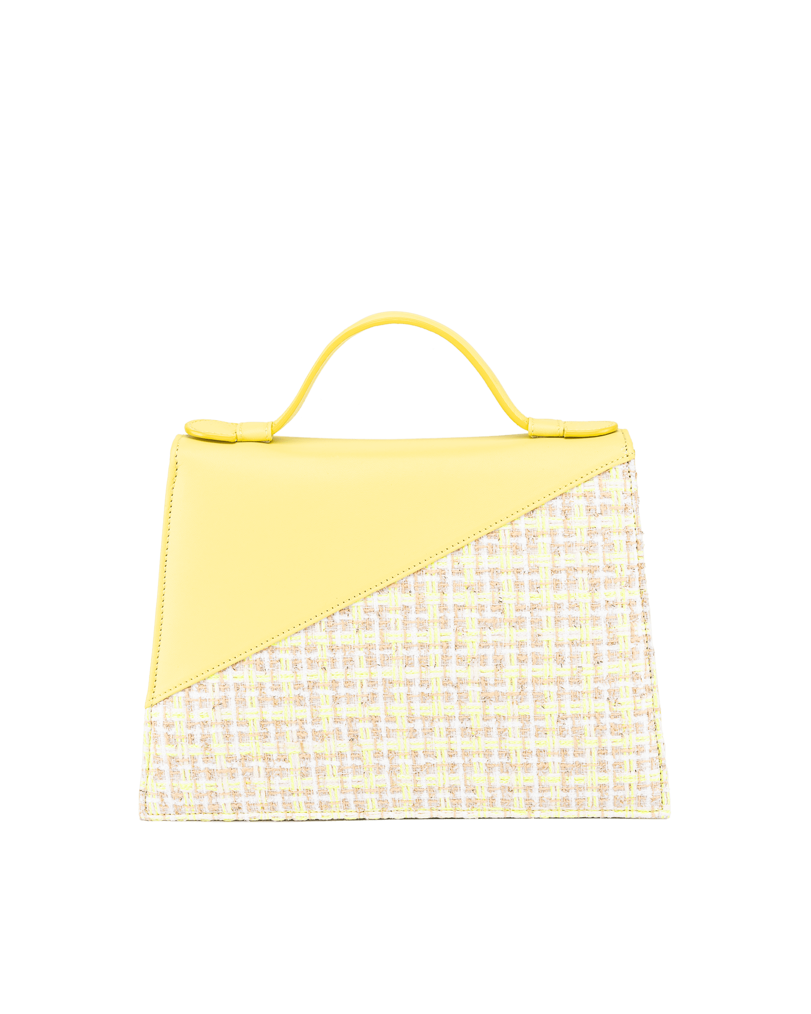 LOURDES 1960 Canary handbag back view