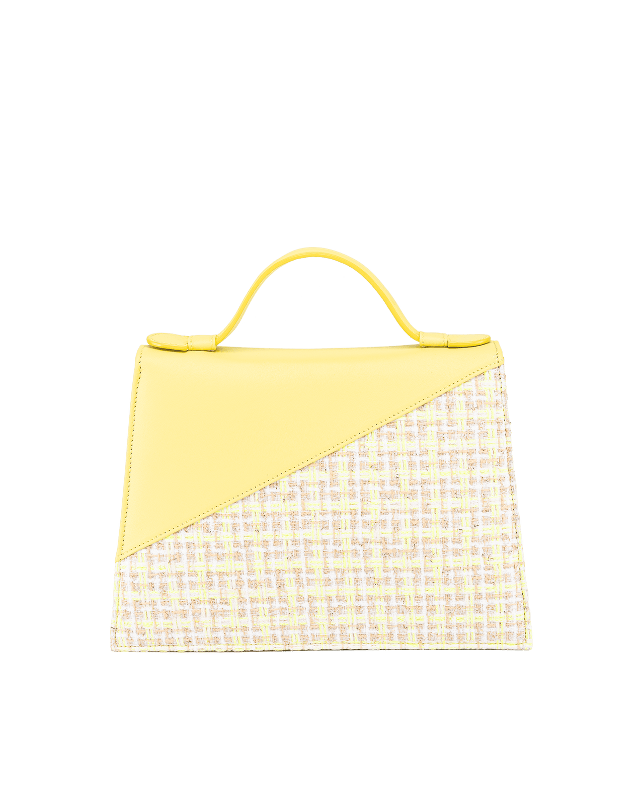 LOURDES 1960 Canary handbag back view