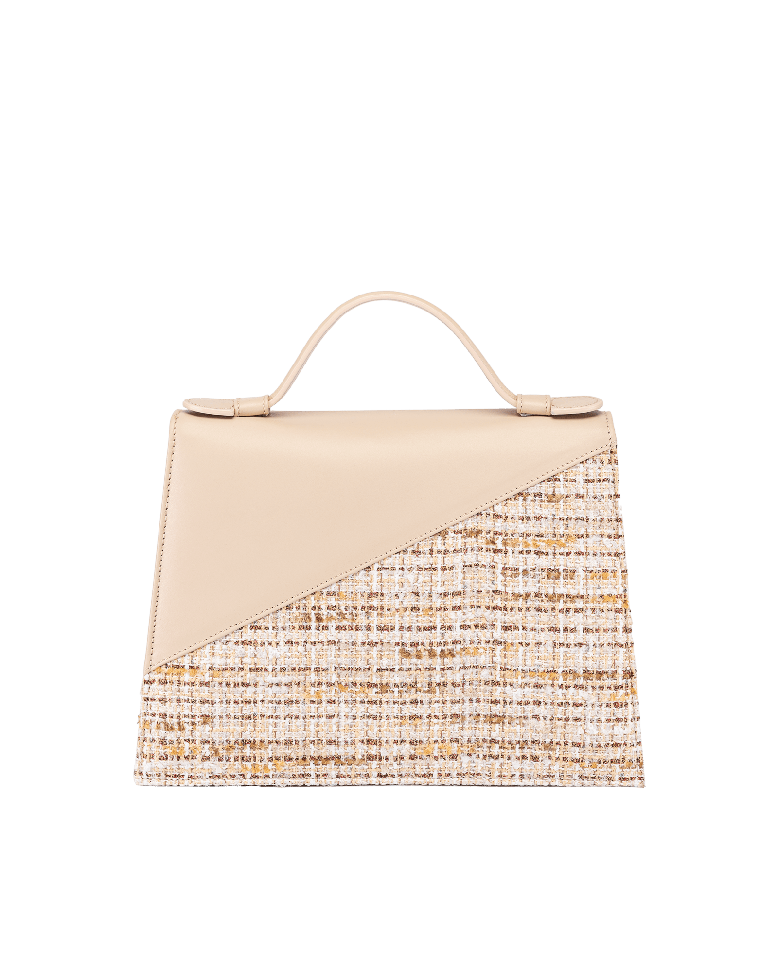 LOURDES 1960 Taupe handbag back view