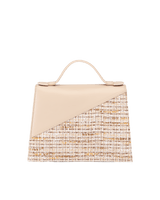 LOURDES 1960 Taupe handbag back view