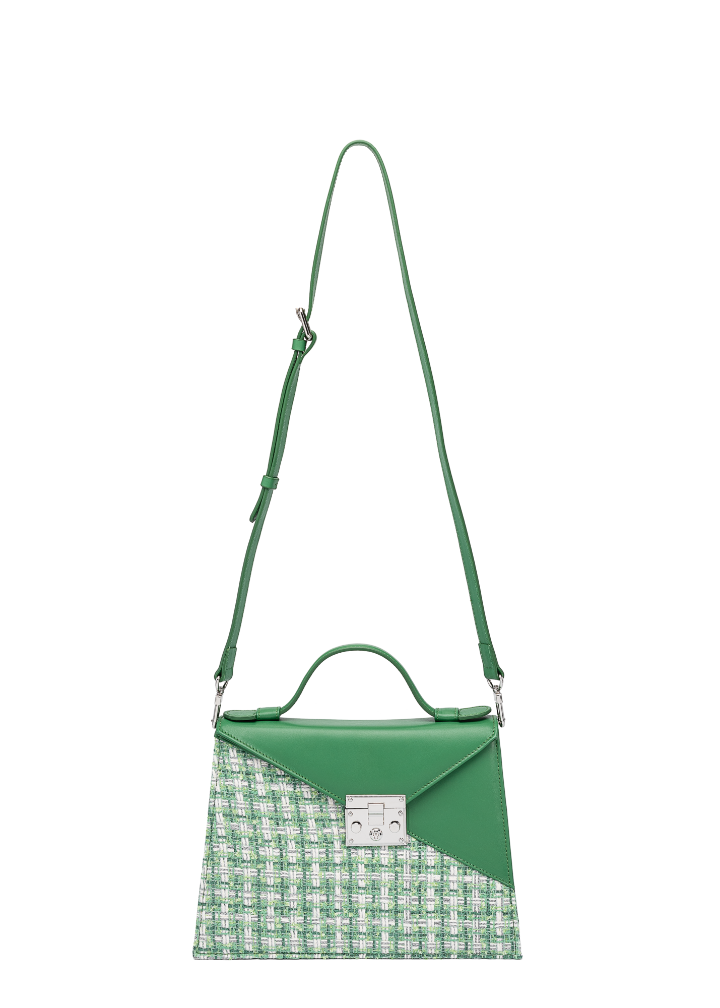 LOURDES 1960 Emerald handbag with strap