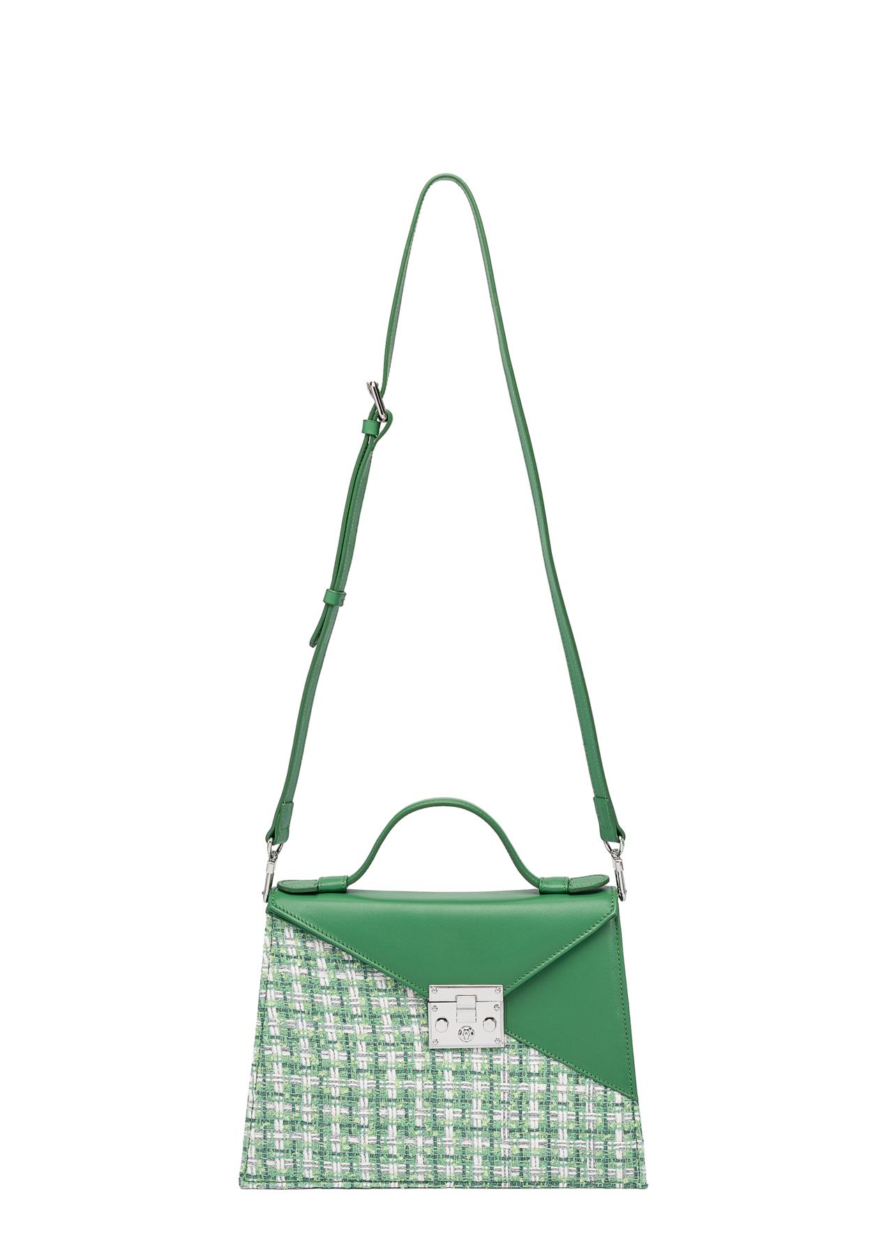 LOURDES 1960 Emerald handbag with strap
