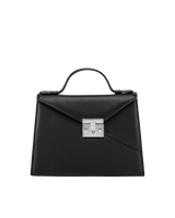 LOURDES 1974 Black handbag front view