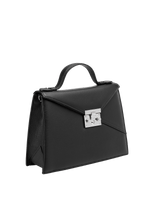 LOURDES 1974 Black handbag side view