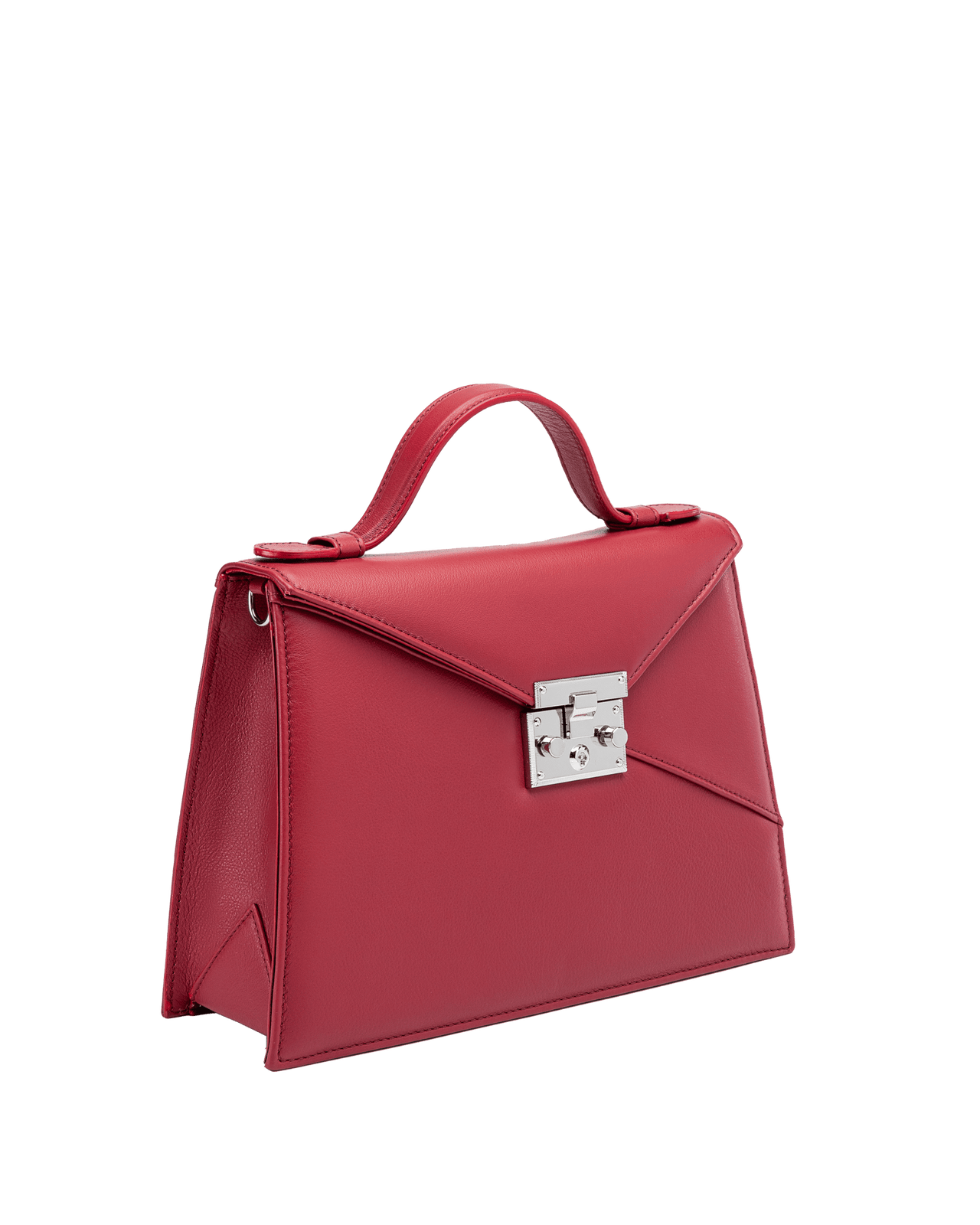 LOURDES 1974 Red handbag side view