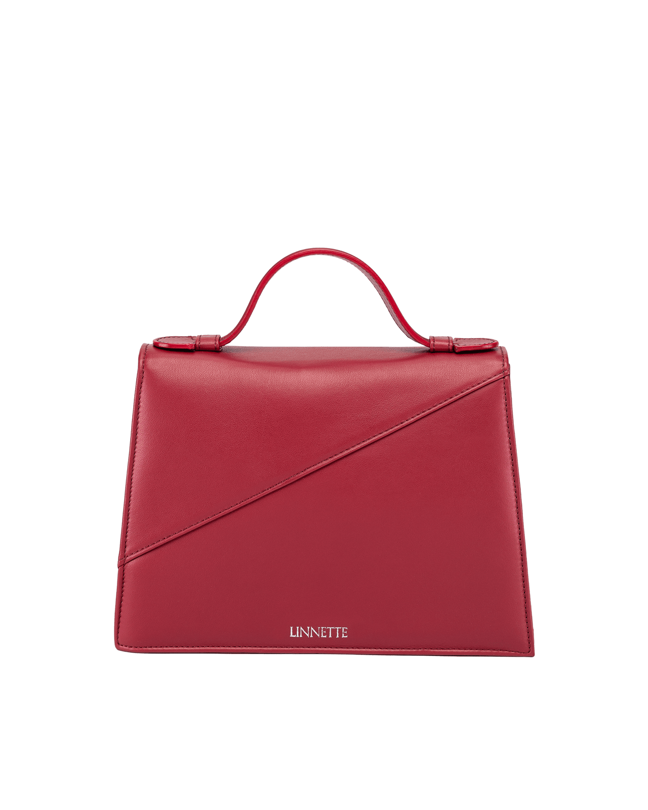 LOURDES 1974 Red handbag back view