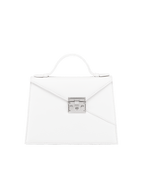 LOURDES 1974 White handbag front view