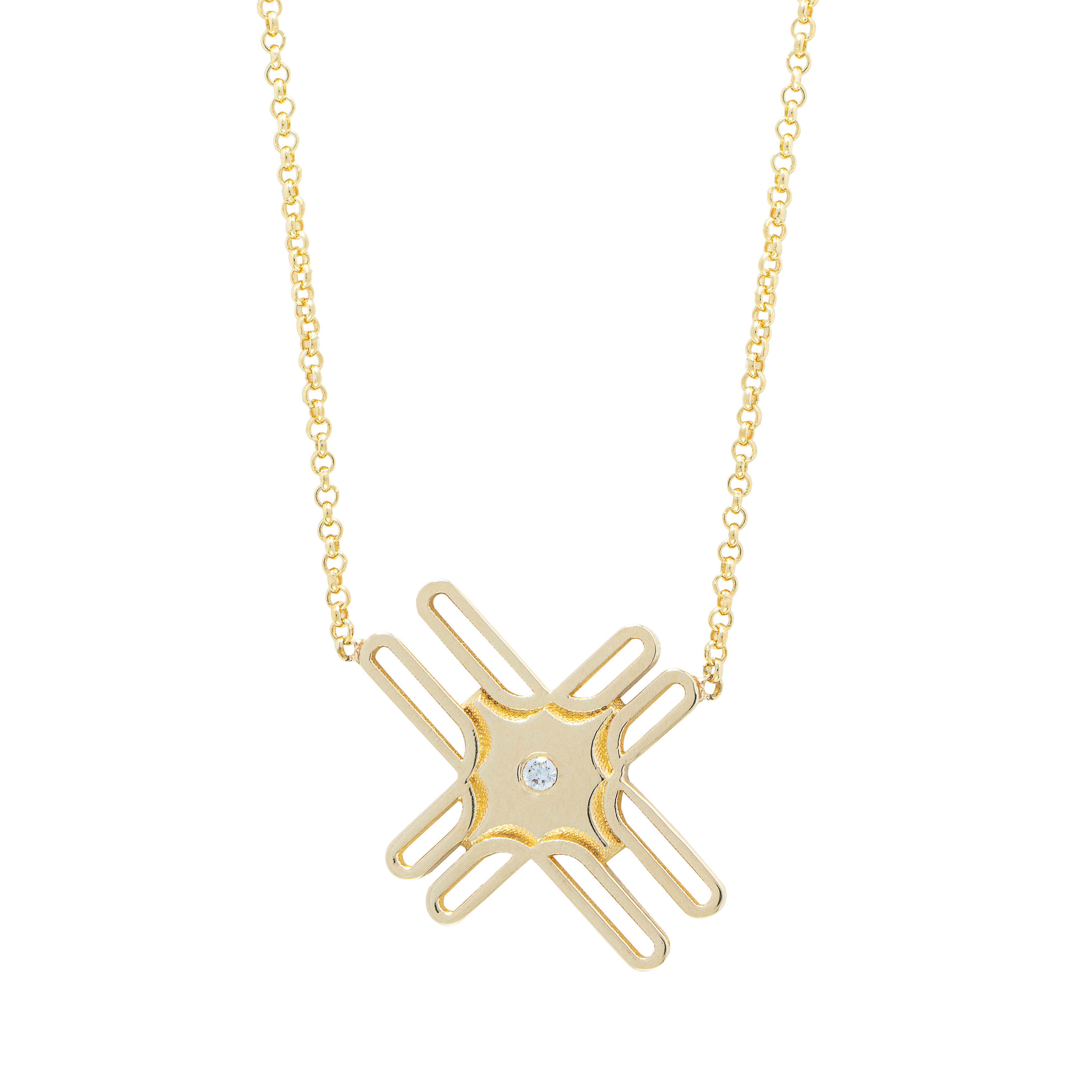 LEYENDA Yellow Gold Necklace