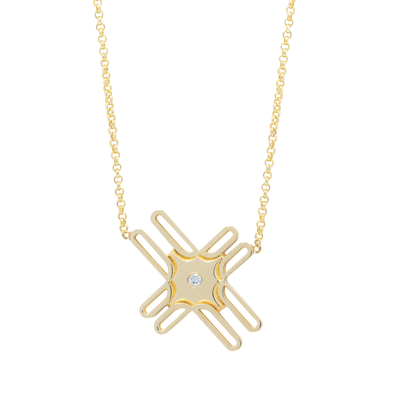 LEYENDA Yellow Gold Necklace