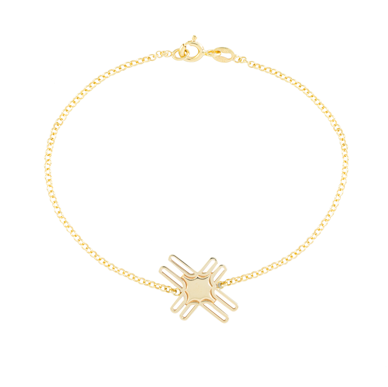 LEYENDA Yellow Gold Bracelet