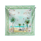 HERMOSO VIAJE Silk Scarf Mint