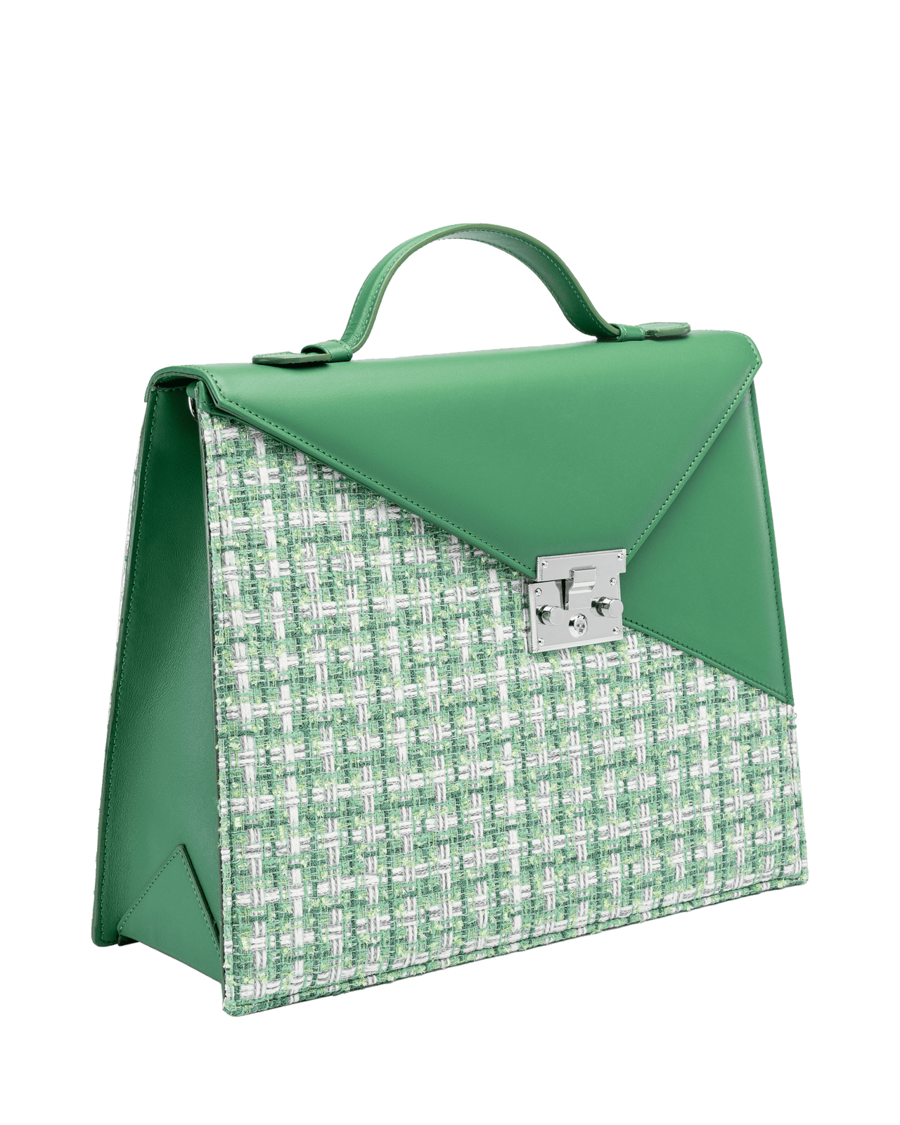 SILVIA 1960 Emerald handbag side view