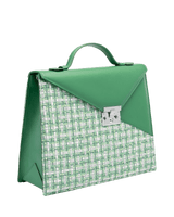 SILVIA 1960 Emerald handbag side view