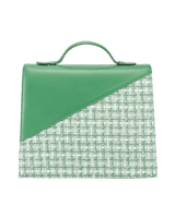 SILVIA 1960 Emerald handbag back view