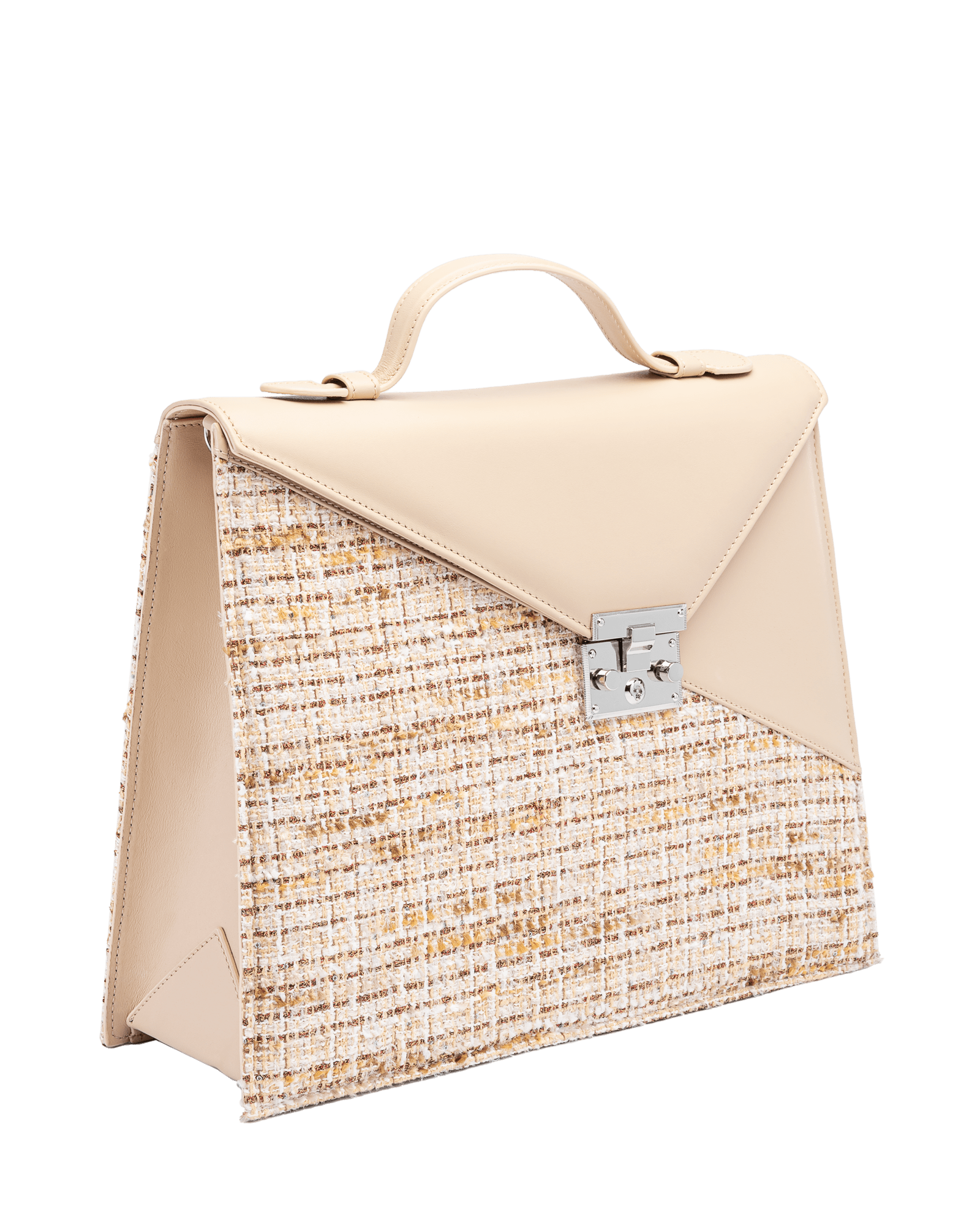 SILVIA 1960 Taupe handbag side view