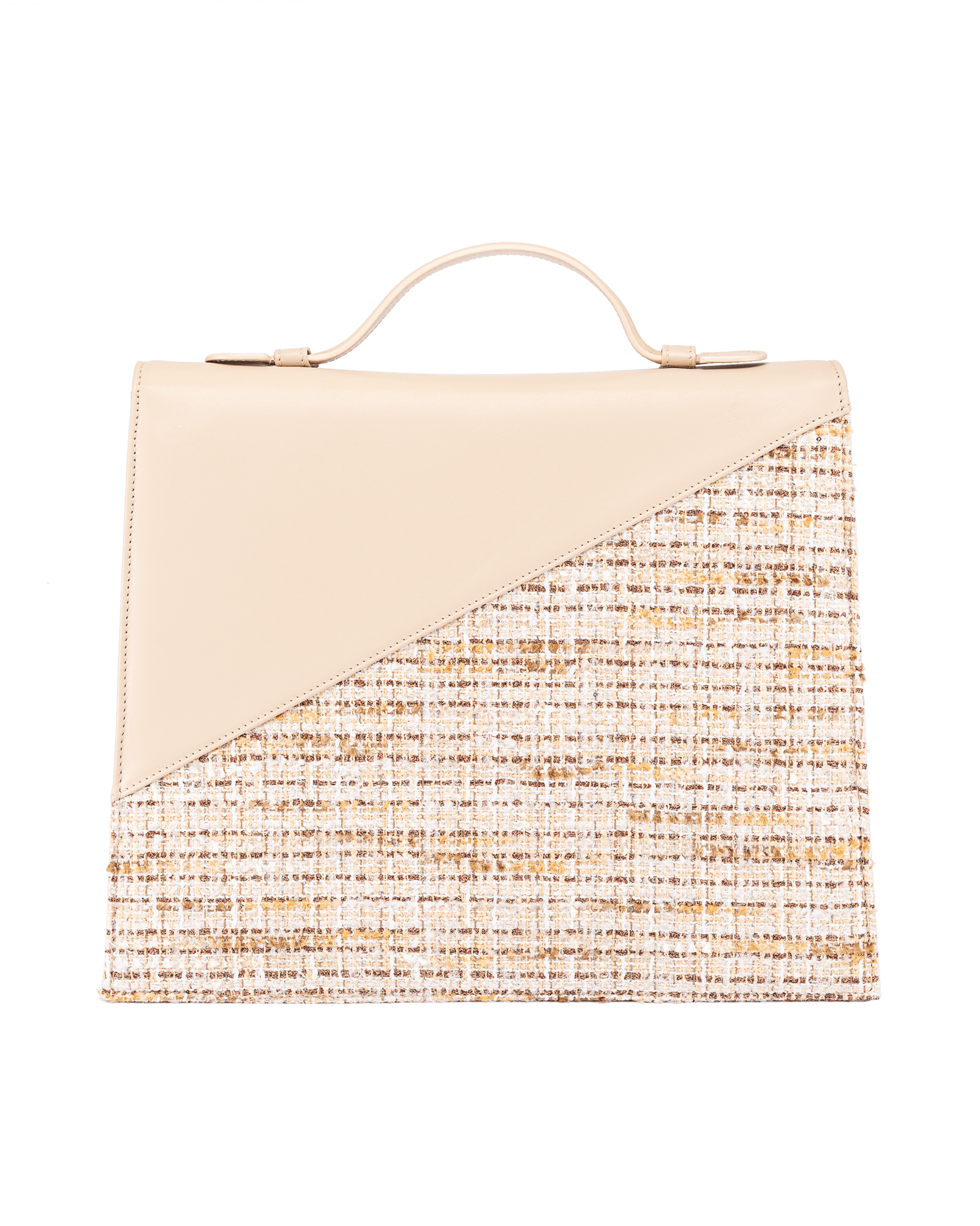 SILVIA 1960 Taupe handbag back view