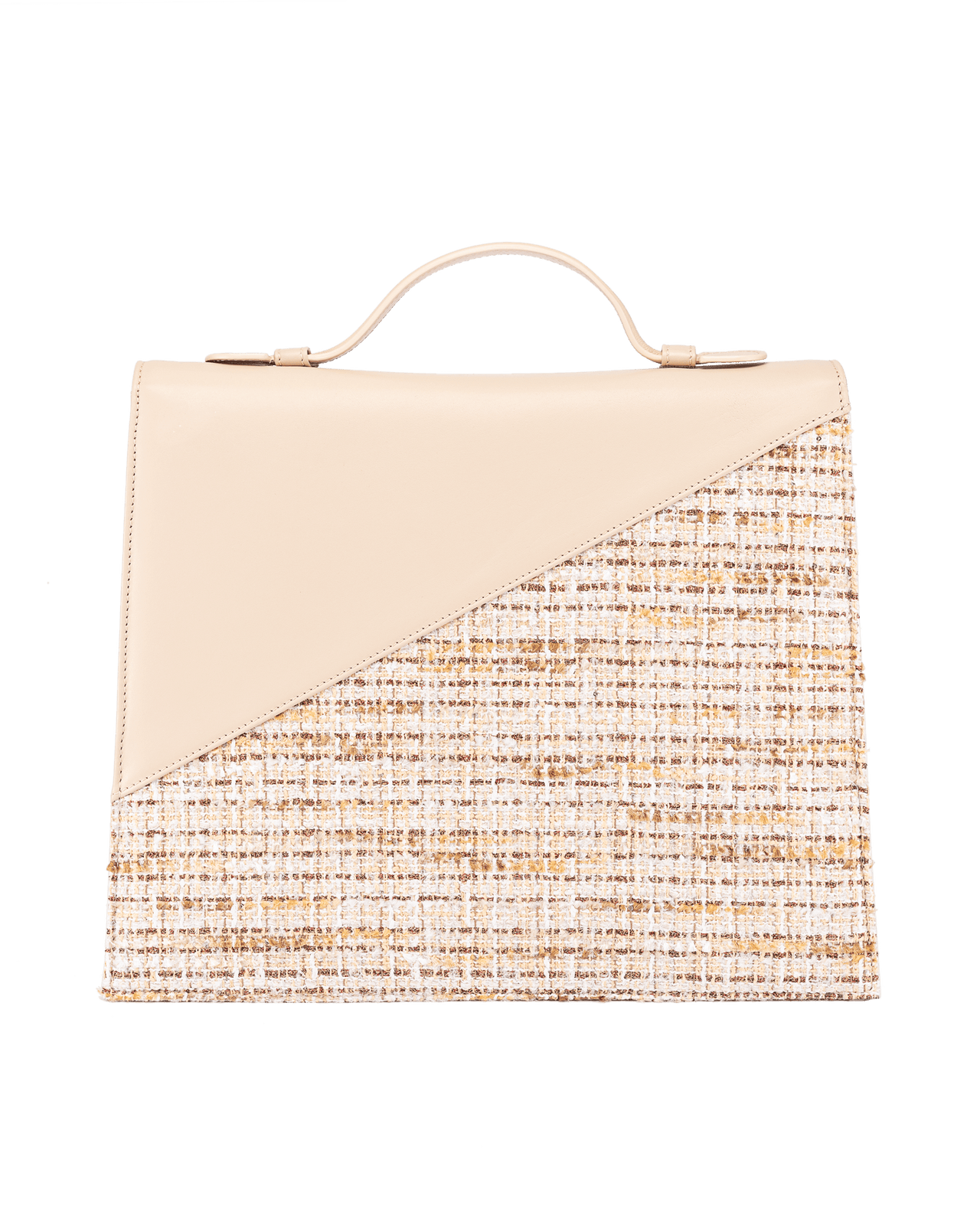 SILVIA 1960 Taupe handbag back view