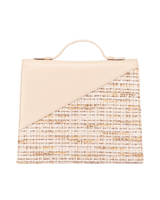 SILVIA 1960 Taupe handbag back view