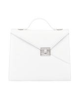 SILVIA 1974 White handbag front view