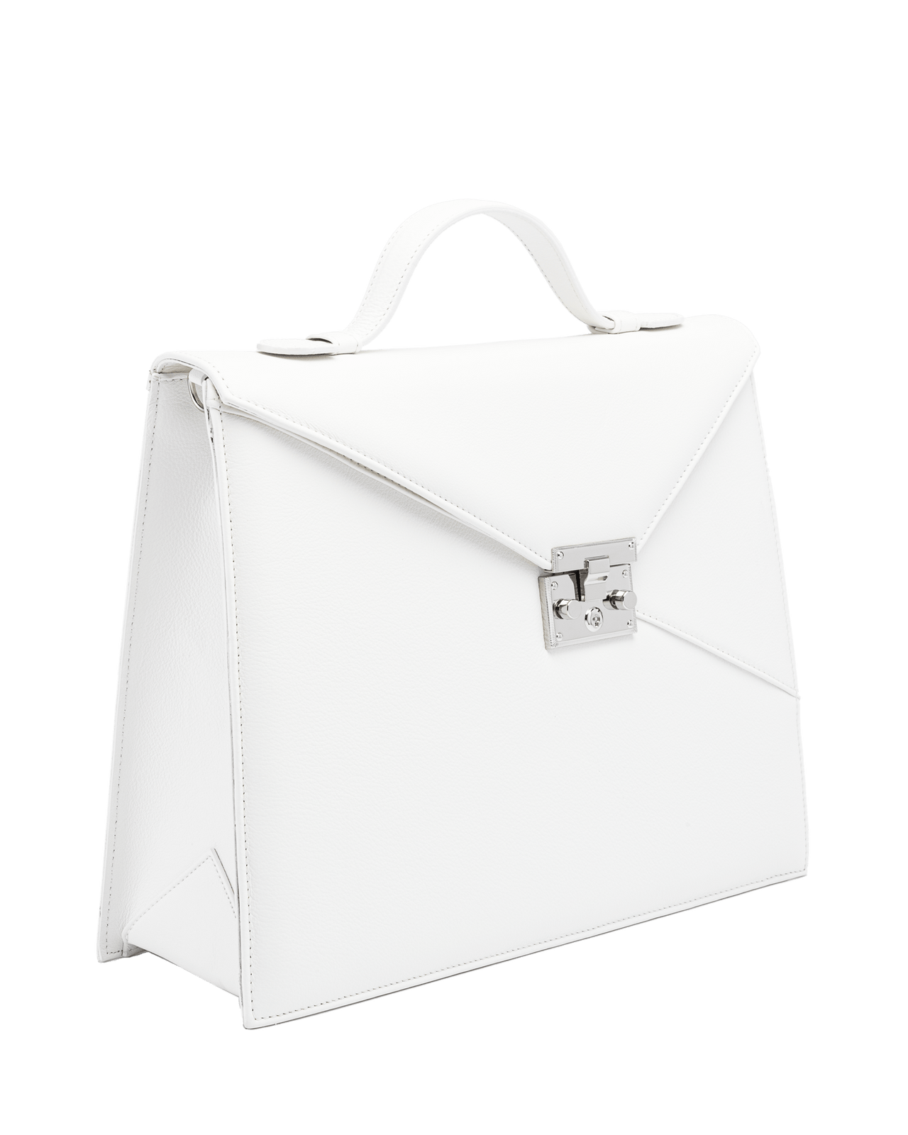 SILVIA 1974 White handbag side view