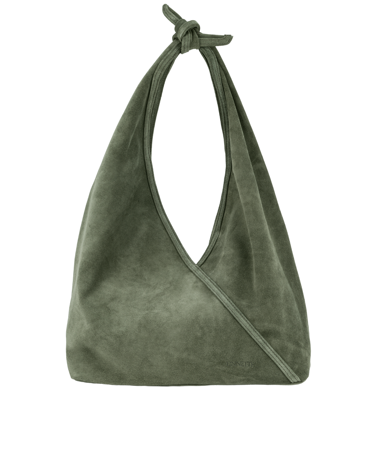 Olivia Suede Hunter Green