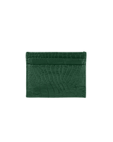 Crocodile Card Holder Forest Green