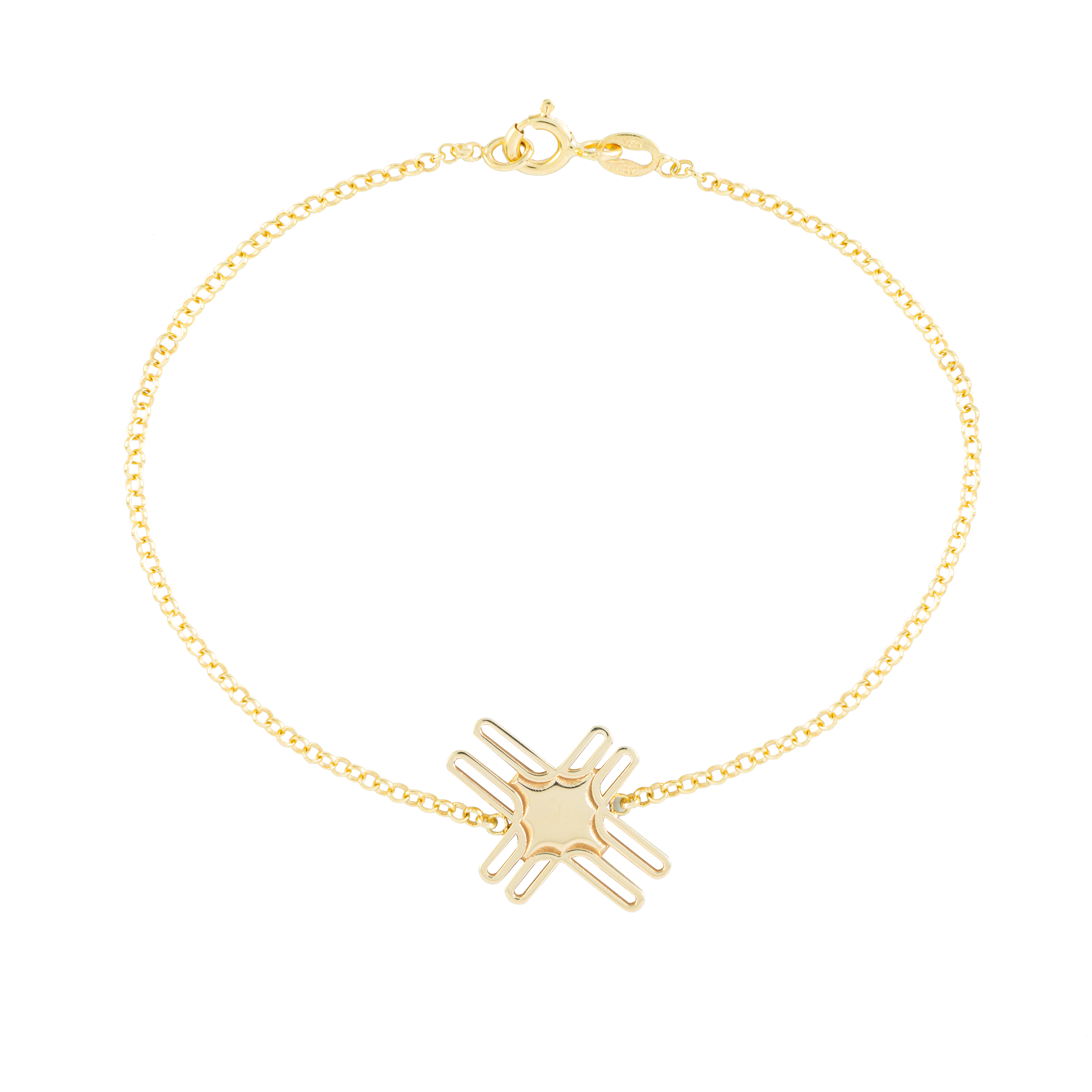 LEYENDA Yellow Gold Bracelet